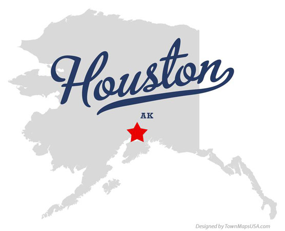 Houston AK Map