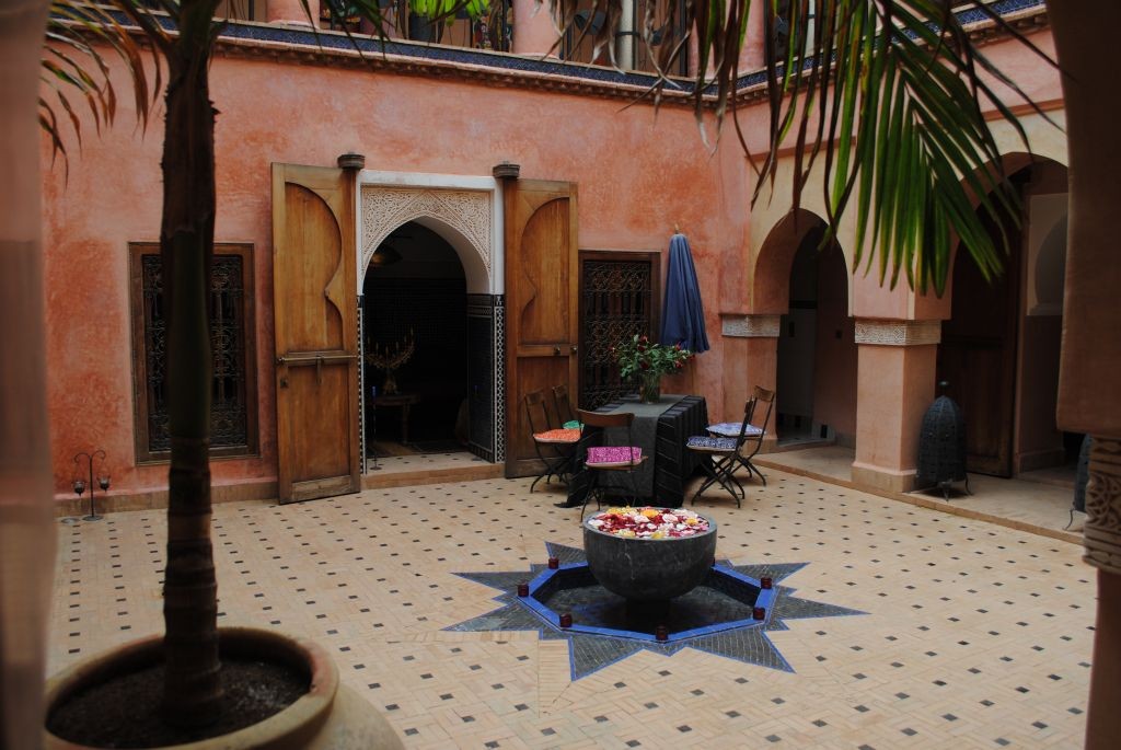 Courtyard with Cooling Fountain